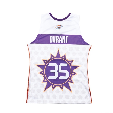2009 ALL STAR WEST KEVIN DURANT 白色