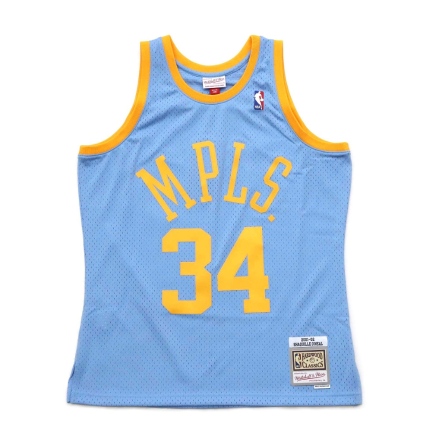 SHAQUILLE ONEAL 2001-02 MPLS 湖人 球迷版球衣 藍