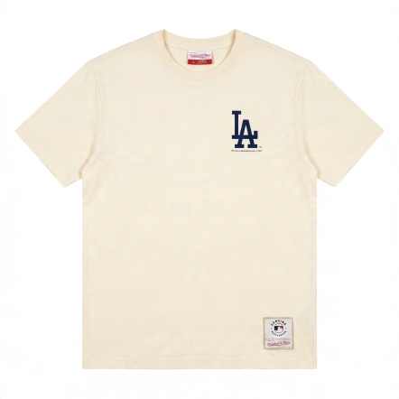 LOS ANGELES DODGERS SLIDE 道奇隊 短T 白