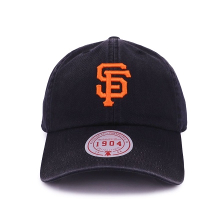 SOFT WASH STRAPBACK 舊金山巨人 老帽 黑