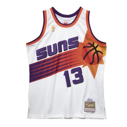 STEVE NASH 1996-97 HOME 鳳凰城太陽 球迷版球衣 白
