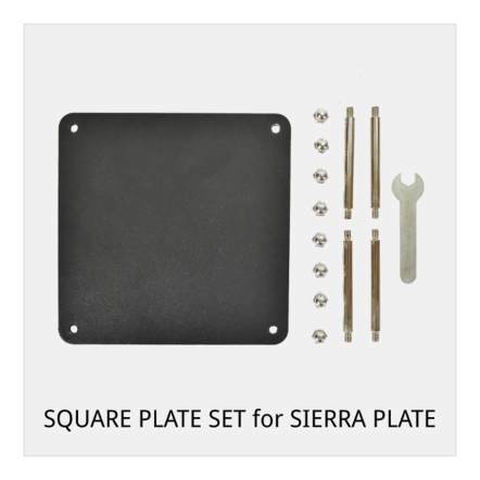 SQUARE PLATE SET for SIERRA PLATE 杯架擴充配件