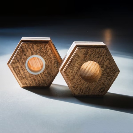 MINIMA BASE 2.0 木製桌上燈座