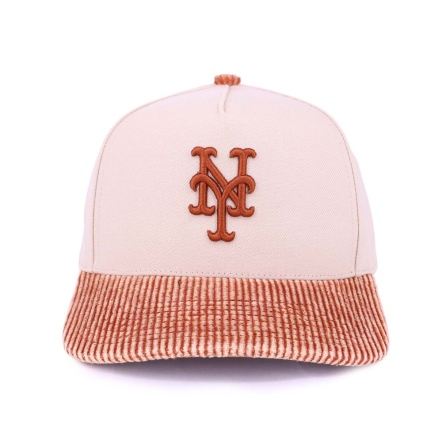 FADED CORD PRO SNAPBACK 紐約大都會 棒球帽 奶油色