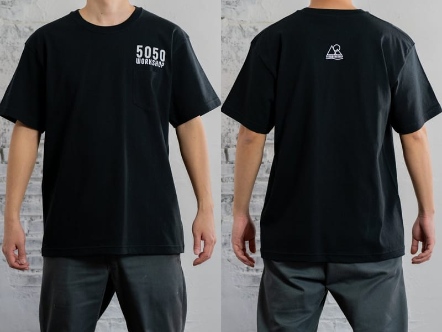 POCKET LOGO TEE 口袋LOGO 短T 黑色 M號