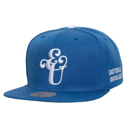 EU OG SNAPBACK 可調式棒球帽 平沿帽 藍色