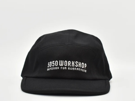 LETTER LOGO CAP 字母LOGO五片帽 黑