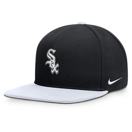CHICAGO WHITE SOX PRO CAP 白襪隊 可調式棒球帽 黑/白