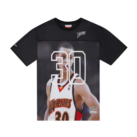 STEPHEN CURRY PHOTO TEE 金州勇士隊 照片T 潮T 黑