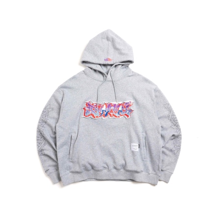 M&N x PHC x STASH HOODIE帽T 灰色
