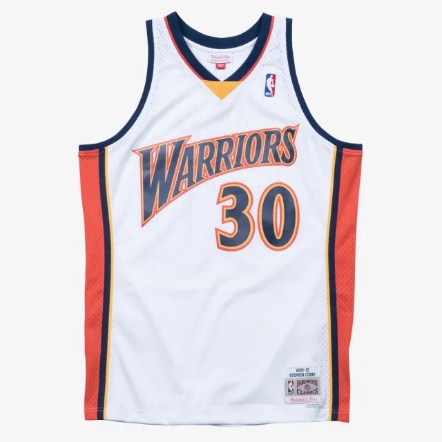 STEPHEN CURRY 2009-10 HOME 勇士 球迷版球衣 白