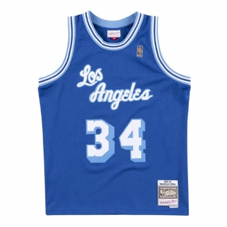 SHAQUILLE ONEAL 1996-97 ALT 湖人 球迷版球衣 藍