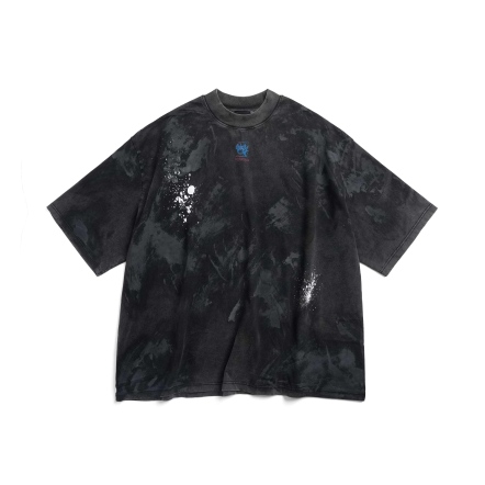 M&N x PHC x STASH MOCK TEE 短T 黑