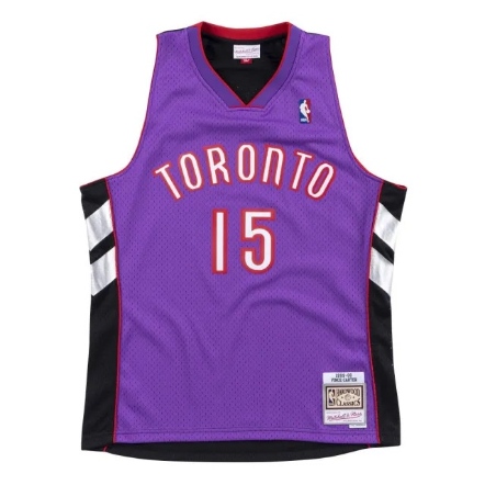 VINCE CARTER 1999-00 ROAD 暴龍 球迷版球衣 紫黑