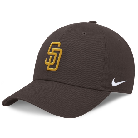 SAN DIEGO PADRES CLUB CAP 教士隊 老帽 棕色