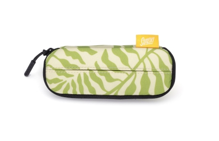 ZIPPER CASE 拉鍊眼鏡收納盒 綠葉